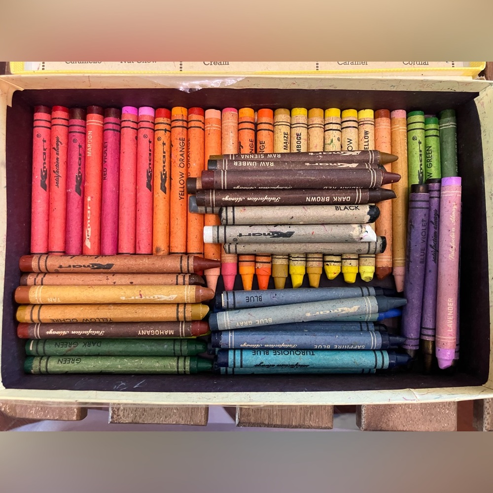 Vintage Kmart Crayons (assorted box)